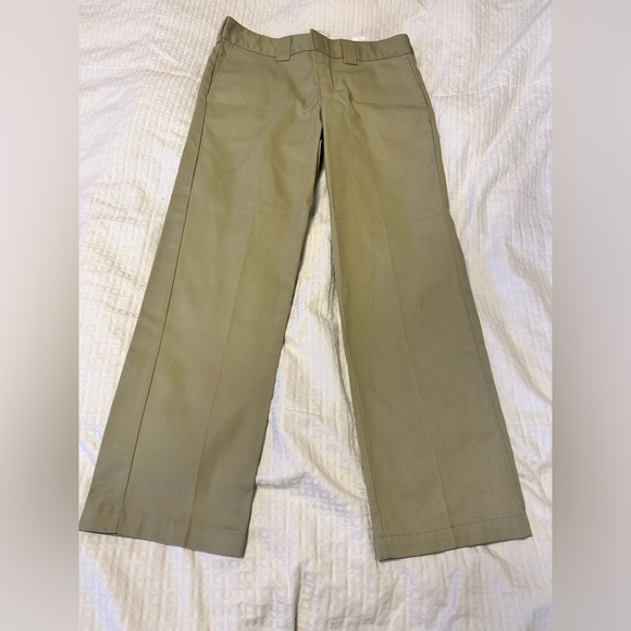 Dickies Classic Tan Slim Pants - Picture 1 of 5